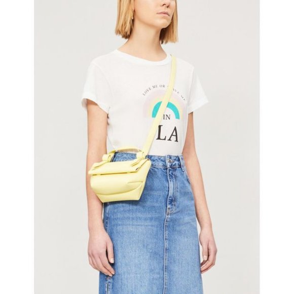 Wildfox Love Me or Leave Me No9 Tee Shirt Vanilla - Picture 4 of 4